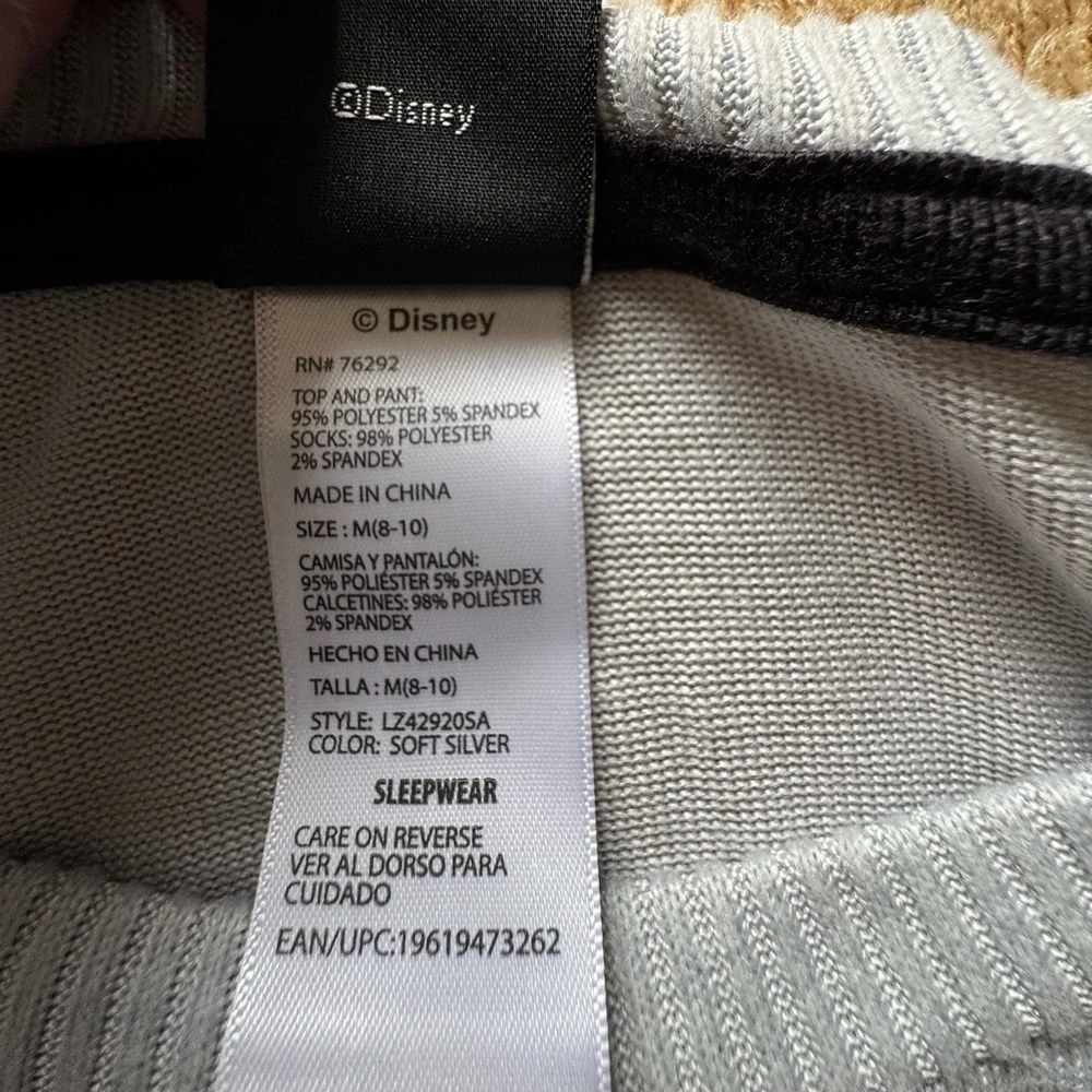 Disney Jack Skellington Two-Piece Pajama Set - White & Black - Picture 5 of 5